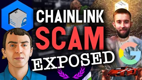 chainlink scam exposed dos network vs chainlink Streamer Accidentally Exposes a Scam Live